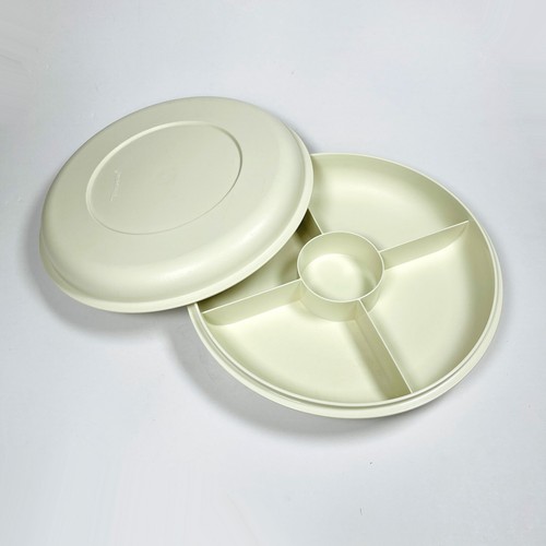 Vintage tupperware cream - vintage,