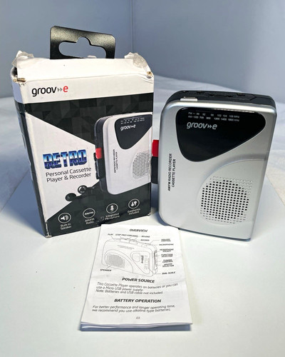 Groov retro cassette player - retro,