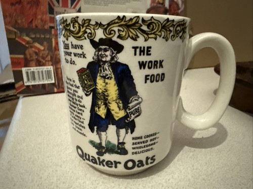 Vintage quaker oats - quaker, mug