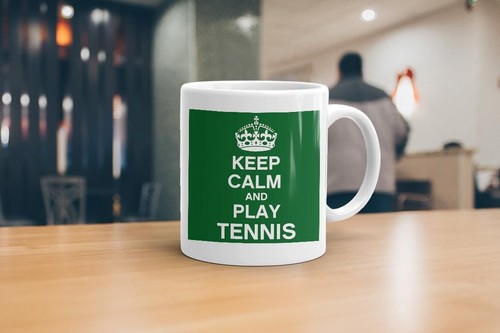 Tennis coffee mug keep - tennis,