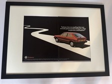 Original Framed Vintage MK1 VW