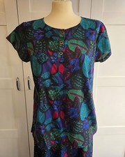 Vintage 80s Monsoon top. Sz 10