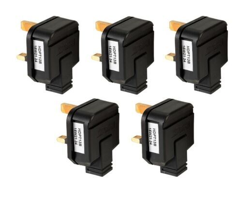 Amp plug tops black - 13,