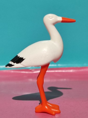 Playmobil stork figure ref - stork,
