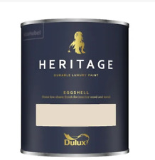 DULUX HERITAGE EGGSHELL ALL COLOURS - MIXED TO ORDER - 750ML