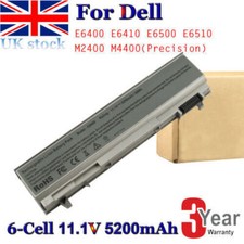 Battery for Dell Latitude E6400 E6410 E6500 E6510 Precision M2400 KY265 W1193 UK