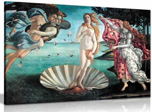 The birth venus painting by - of,
