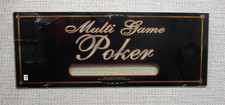 Vtg Blank Casino Video Poker