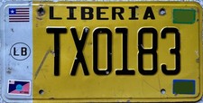 Liberia TAXI License Licence