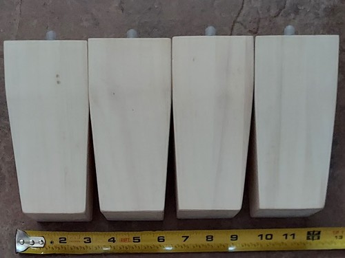 Wood sofa couch - 6",