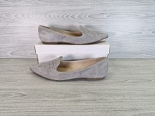 L.K. Bennett Womens Grey Suede