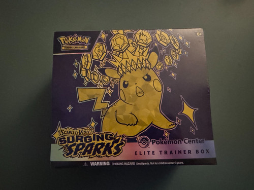 Surging sparks pokemon - sparks, center