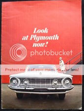 PLYMOUTH Fury BELVEDERE Savoy USA LF Car Sales Brochure 1962 #81-505-2015