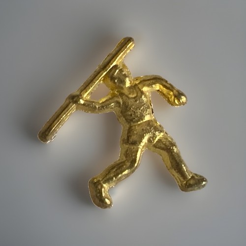 Vintage gold tone athlete - vintage,