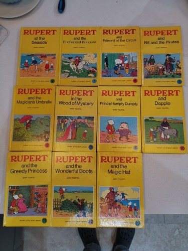 Rupert little bear - rupert, set