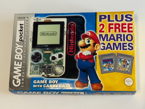 Nintendo game boy pocket clear - nintendo,
