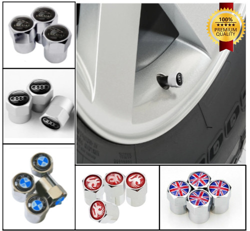 Car tyre valve dust caps - tyre,