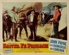 Santa Fe Passage Starring John Payne, Rod Cameron, Slim Pickens