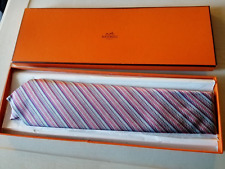 HERMES DRESS TIE BOXED NEVER USED