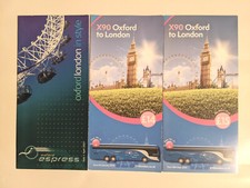 X90 Oxford to London coach service timetable - 2007/2014