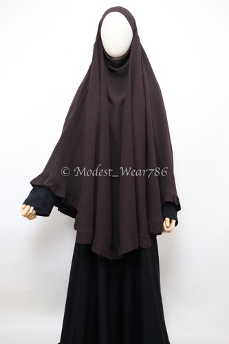 Raffle crinkle khimar slip - raffle,