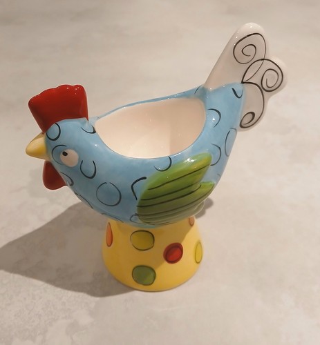 Egg cup the - the, of