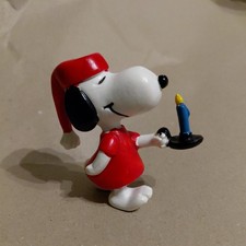 Vintage Snoopy PVC Figure 1958 / 66 United Features Made In Hong Kong