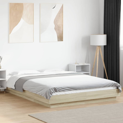 Bed frame sonoma oak 120x200cm - frame,