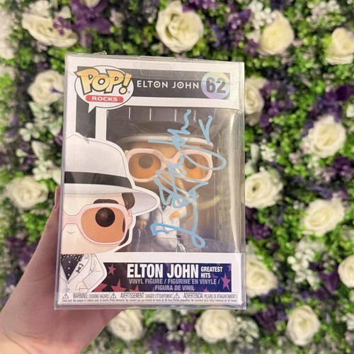 Elton john signed funko pop - signed,