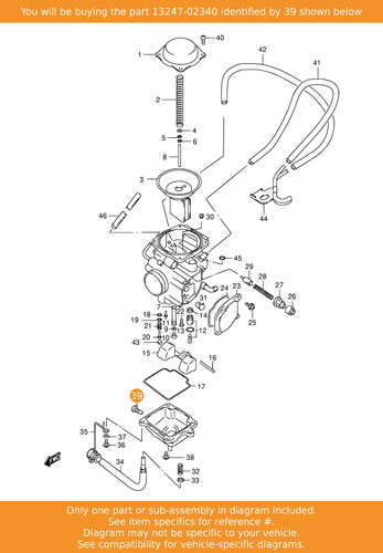 Suzuki screw 13247 02340 oem - screw,,