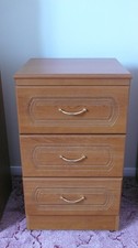 Bedside drawers x 2. Made by Alston Cabinets Ltd. Good condition. 