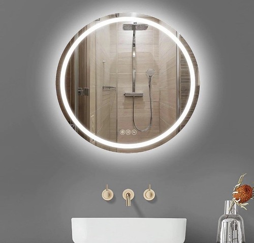 Bathroom led mirror - bathroom, 60cm