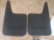 FIAT DUCATO GENUINE NOS rear mudflaps 50900792 MK2 2002/06 camper 244 Pair UK