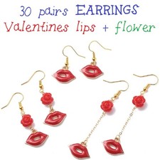 30 Pairs Earrings Valentines