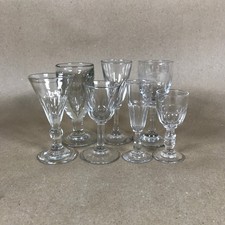 Collection of 7 Dessert Wine Glasses