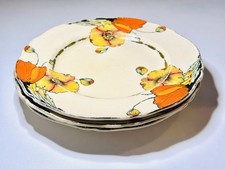 Vintage Art Deco Poppy Floral