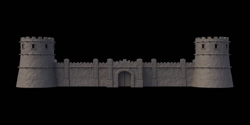 Modular desert arab fort - desert,