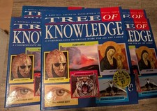 Tree of Knowledge Marshall Cavendish Encyclopedia Set of 5 Vintage Magazines