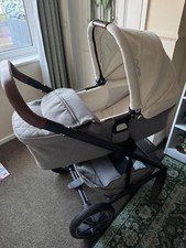 Nuna mixx travel system 2 in 1 - birch colour - used but good condition 
