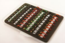 Epoxy Buzzers 30 Trout Flies Choice of Size Best Colours Red Lime Black Brown