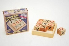 Wooden Noughts & Crosses by