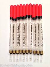 10 New Loaded Fishing Waggler Clear Floats 11CM 2BB Carp Chub Match Short 