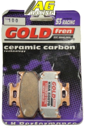 Goldfren rear brake pads - goldfren,