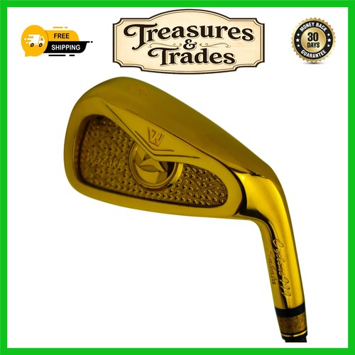Gold finish single golf - gold,