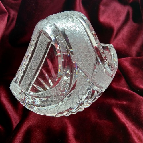 Cut glass lead crystal - lead, posy