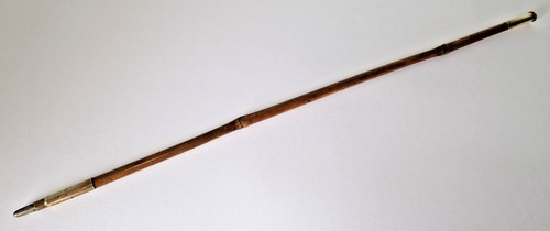 Bamboo trench art brass - art, bullet
