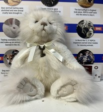 Charlie Bears Year Bear 2021 Hug Number 13 LTD Edition Plumo White Tags (RSPCA)