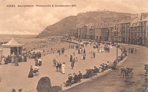 Postcard wales aberystwyth - -,