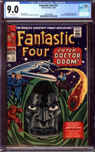 Fantastic four cgc - #57, 9.0