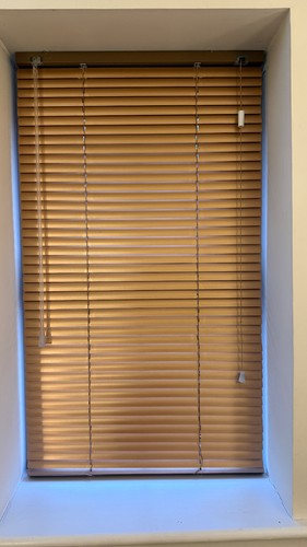 Copper venetian blind 25mm - venetian,